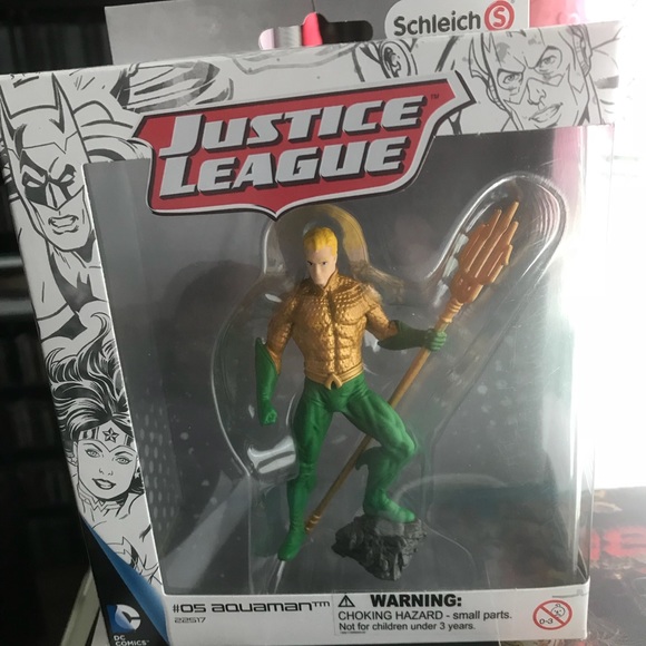 Justice League Aquaman Schleich Figure Justice League Aquaman Schleich Figure